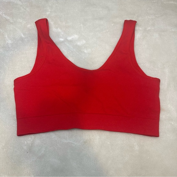 SWS Essentials Red Sports Bra Size Large - Picture 2 of 6